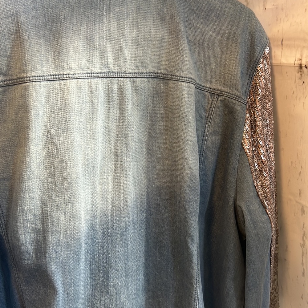 Chicos denim and sequin jacket - Picture 6 of 6